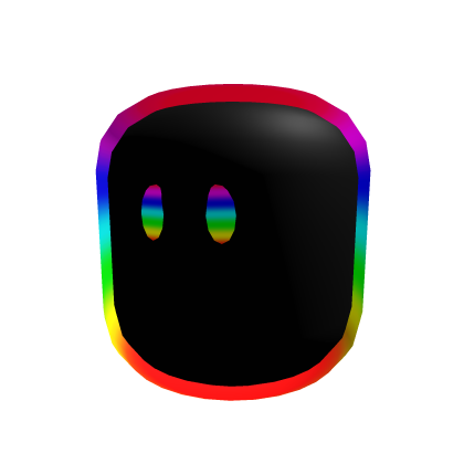 Cartoony Rainbow Head