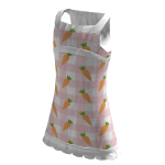Cute spring carrot pink dress