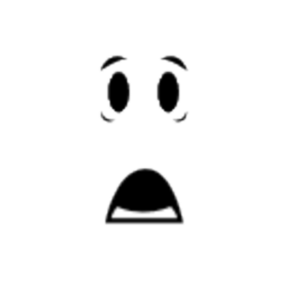 Shocked Face Roblox decal