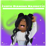Exotic Diamonds Majorette