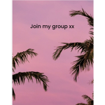 Everyone is welcome to join my group have fun :)