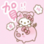 kawaii profile badges pink hangout/ outfit inspo