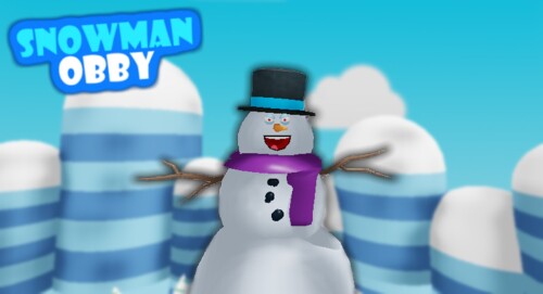 Escape The Evil Snowman Obby!
