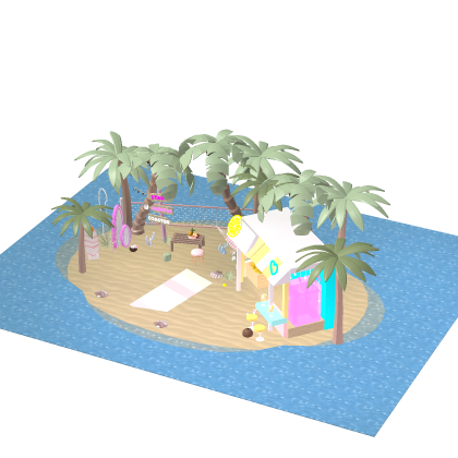Preppy Beach RP Minimalist Lof Coast