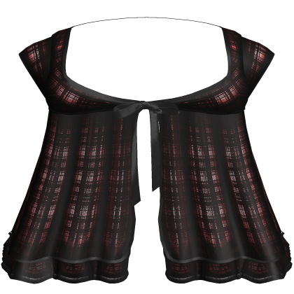 Cute Black Red Top Gothic Doll Dress 
