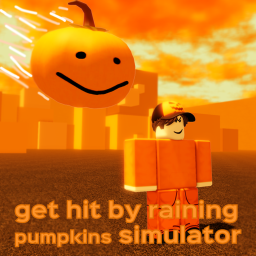 get hit by raining pumpkins simulator