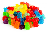 Gummy worms and Gummy Bears