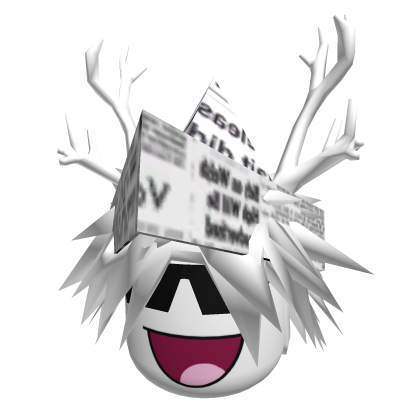 Dashie White Paper Hat