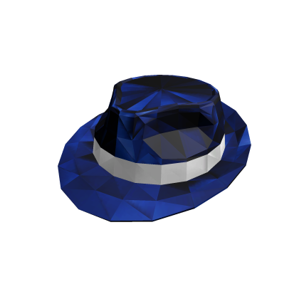 Midnight Blue Sparkle Time Fedora
