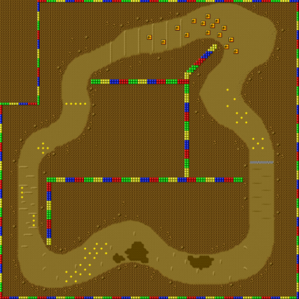 Super Mario Kart - Choco Island 1 Roblox decal