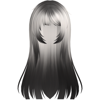 🤍 adorable tsundere long hair in ombre blonde
