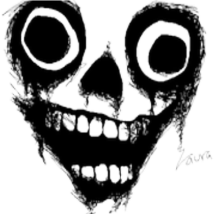 Scary Face That Has Been On Roblox For So Long. Roblox decal