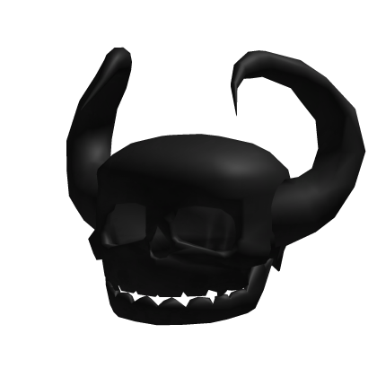 Classic Black Skull
