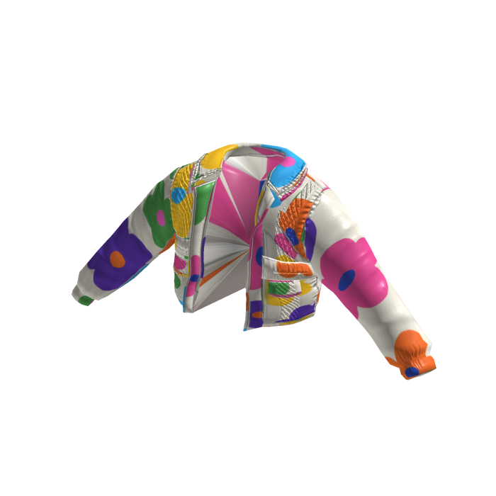 Colorful Pop Leather Jacket