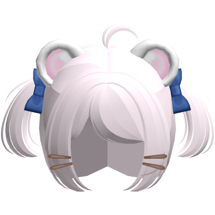 ♡ : cute pink bijou hamster baby pigtails Roblox item