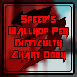 Speed's Wallhop Per Difficulty Chart Obby 3 icon