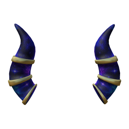 COSMIC HORNS GALAXY  Roblox item