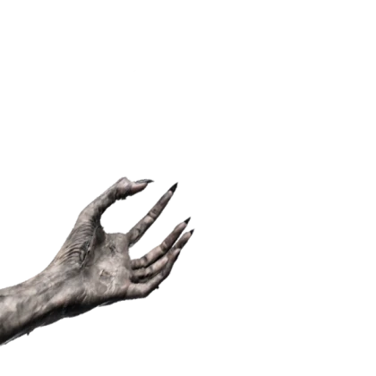 scary hand