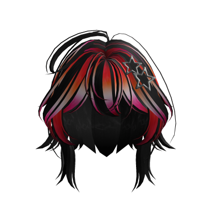 Fluffy Lesbian Wolfcut Roblox item