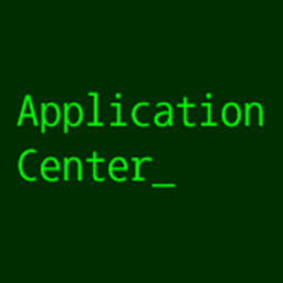 Application Center!