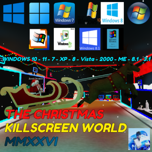 KILLSCREEN WORLD MMXXVI official Roblox game thumbnail