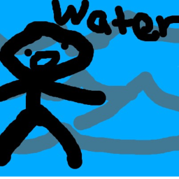 Moving water