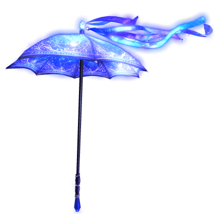Celestial Umbrella Aurora Parasol - Blue Purple