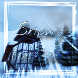Snowy Lookout 🌲❄️•(Showcase)•