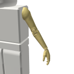 Mannequin_2 - Left Arm