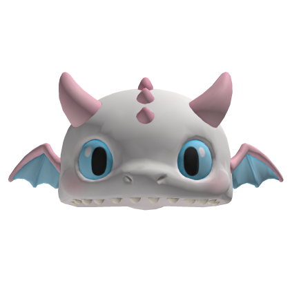 Baby White Dragon Hat thumbnail