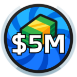 Earned $5M Cash!