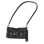 Coach Studded Crossbody Bag Vintage Black