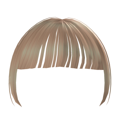Blonde Straight Bangs Roblox item
