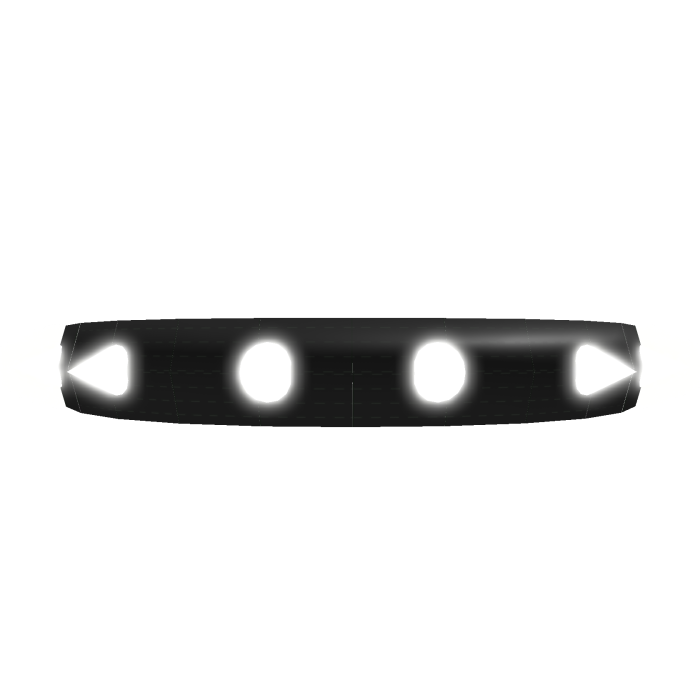 White Spiked Collar [EMISSIVE]