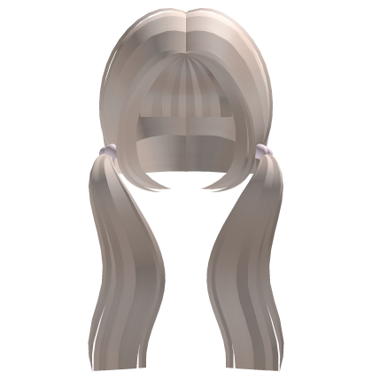 ♡︎ blonde long kawai cutecore adorable pigtails Roblox item