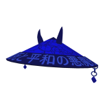 Sapphire Lightning Oni Samurai Hat