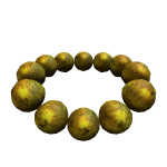 Golden Chakra Bead Necklace