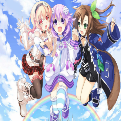 Hyperdimension Neptunia Rebirth 1 Background Roblox decal