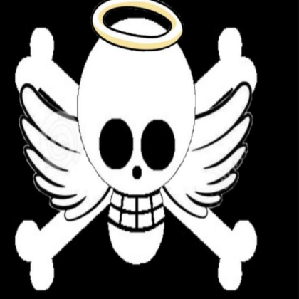 one piece sky blue logo Roblox decal