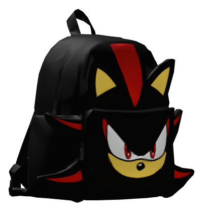 Shadow the Hedgehog Dark Backpack Roblox item