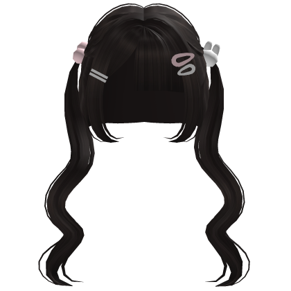 ♡ ⋮ Cutecore Twintails In Brown Roblox item