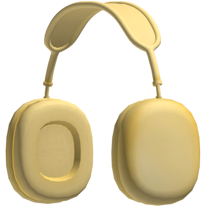 Pastel Yellow Wireless Headphones thumbnail