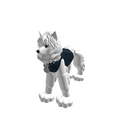 police snow wolf (fictional police dog).