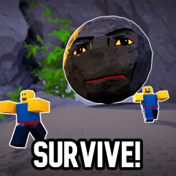 Survive BIG rock! 🌚