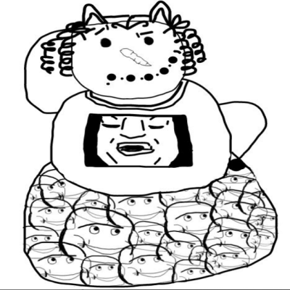 a (creepy?) sketch of bellas char Roblox decal