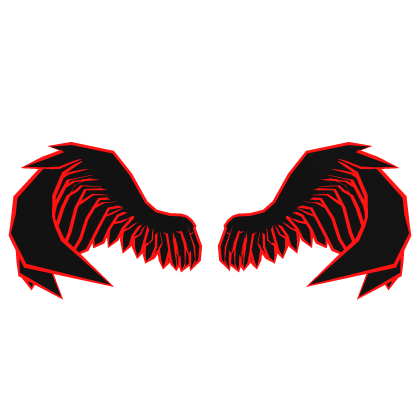 Cartoony Red Wings Roblox item