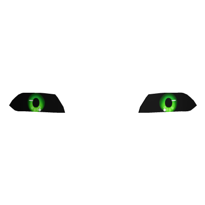 Green Demonic Eyes (for man face) Roblox item