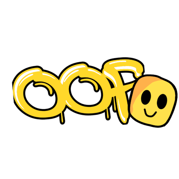 Oof Graffiti Roblox decal