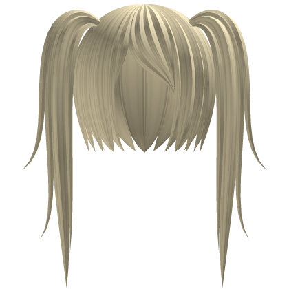 Cute Anime Pigtails Blonde Roblox item