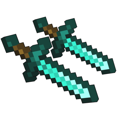 Diamond Swords (Waist) Roblox item